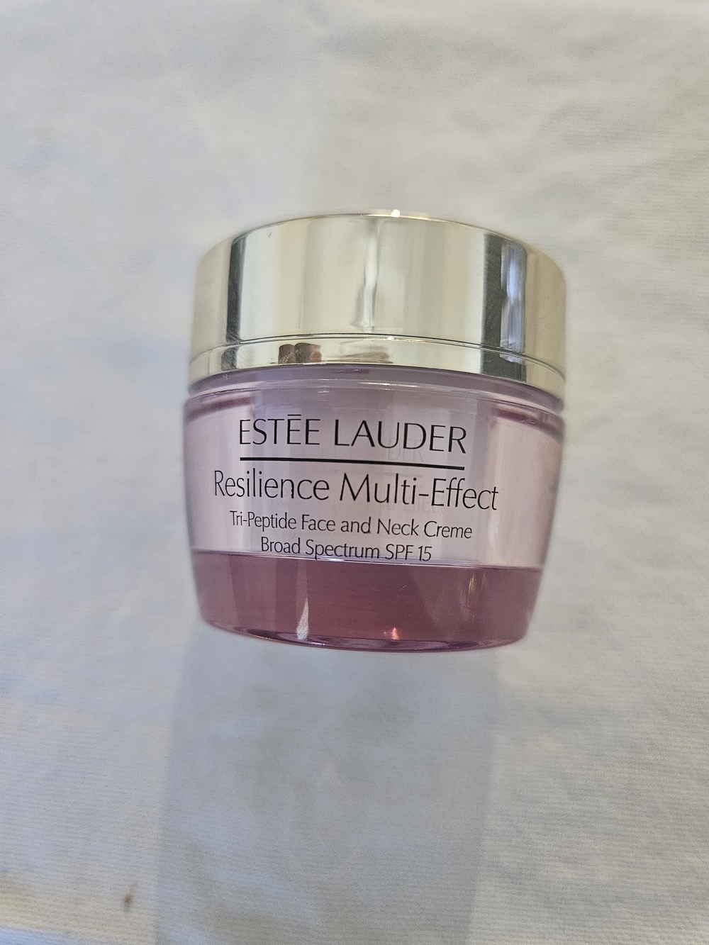 Estee Lauder Resilience Multi-Effect Tri-Peptide Face & Neck Creme SPF 15 - Pink